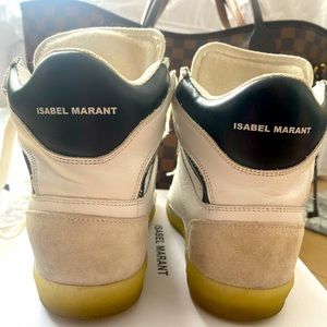 Isabel Marant Bayren High Top Sneaker 6.5US/37EU